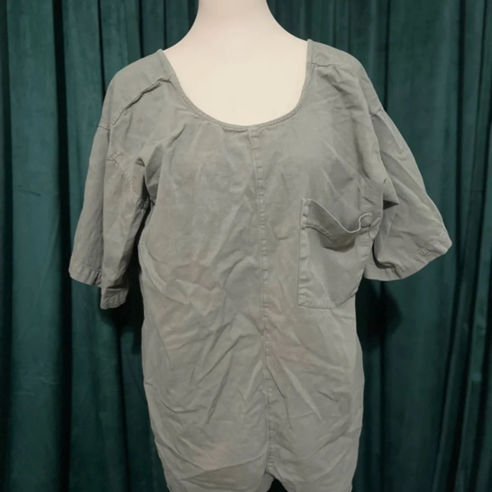 Free People Gray Romper